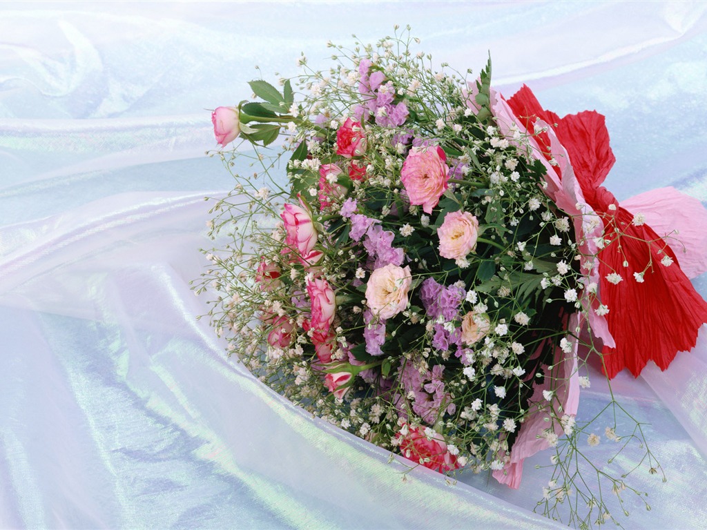 결혼식 꽃 항목 월페이퍼 (2) #5 - 1024x768
