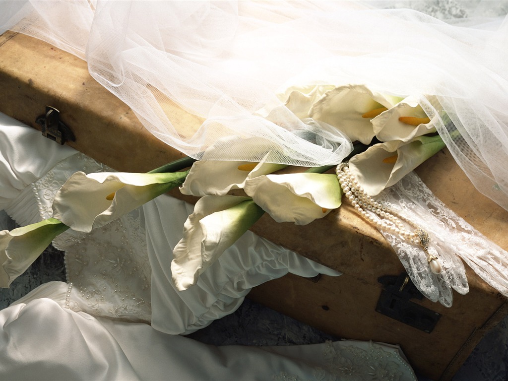 結婚式の花の商品壁紙(2) #12 - 1024x768