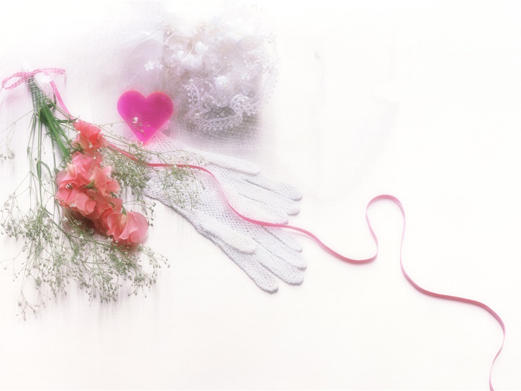 결혼식 꽃 항목 월페이퍼 (2) #15 - 1024x768