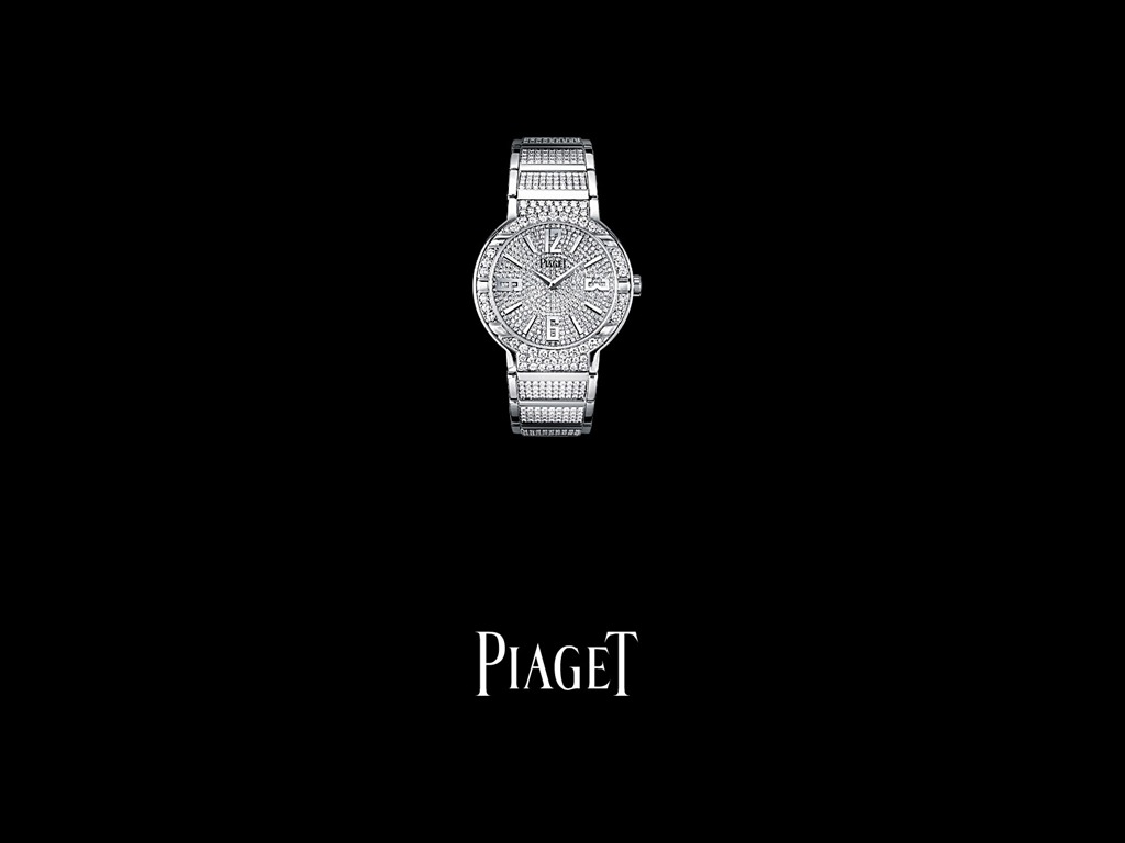 Piaget Diamond hodinky tapetu (3) #3 - 1024x768