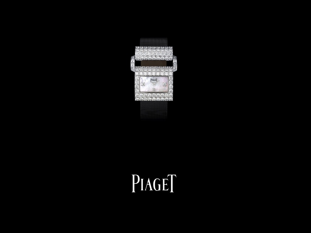 피아제 다이아몬드 시계 벽지 (3) #20 - 1024x768