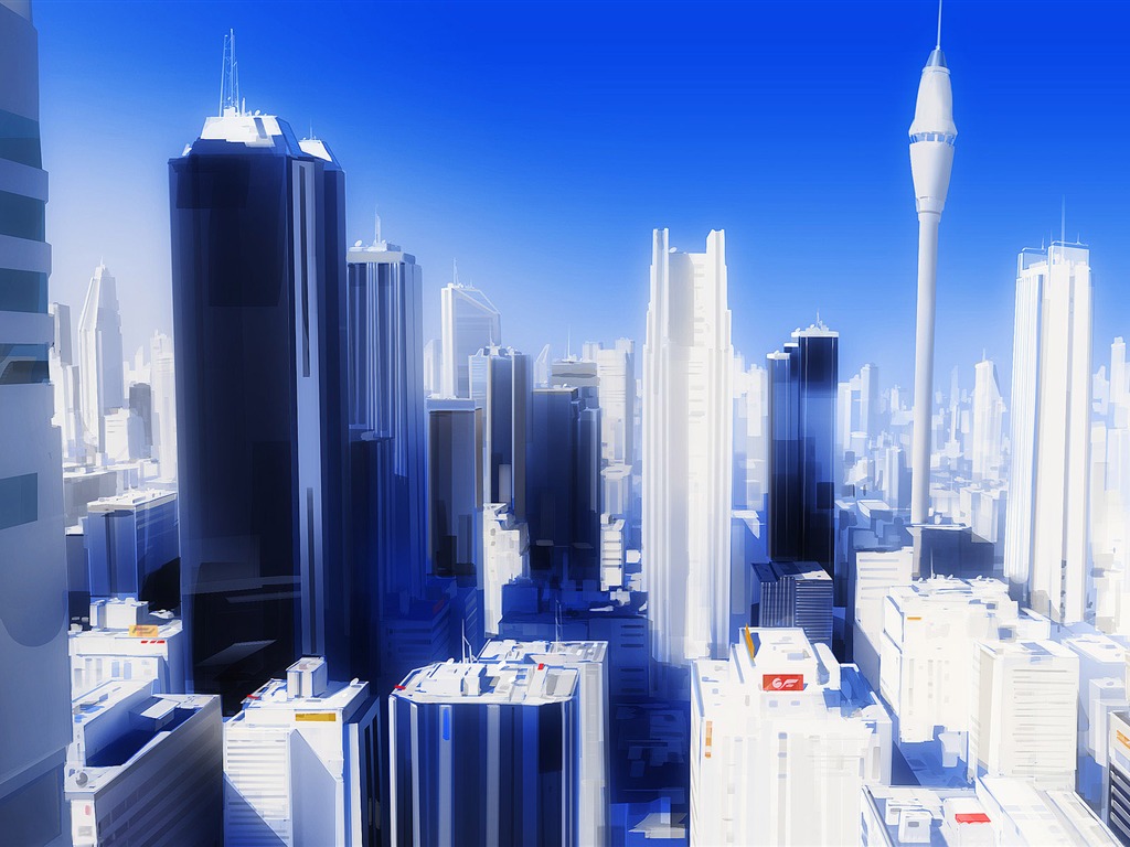 Mirror's Edge game wallpaper #2 - 1024x768