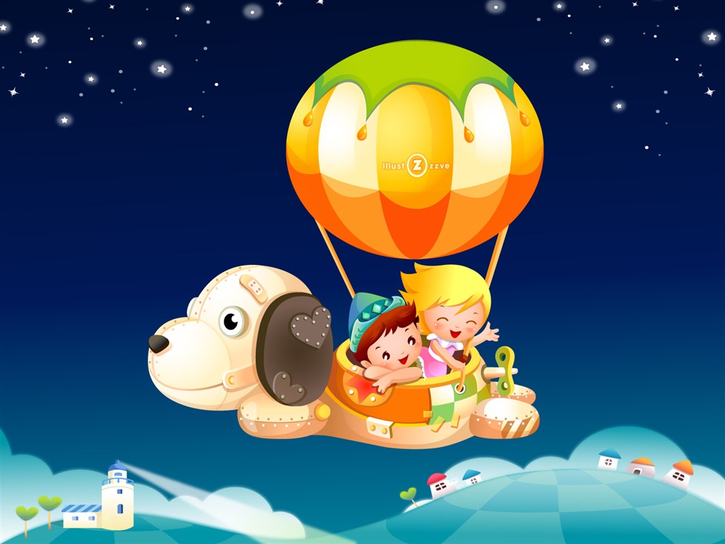 Childhood Dreams Cartoon wallpapers (1) #16 - 1024x768