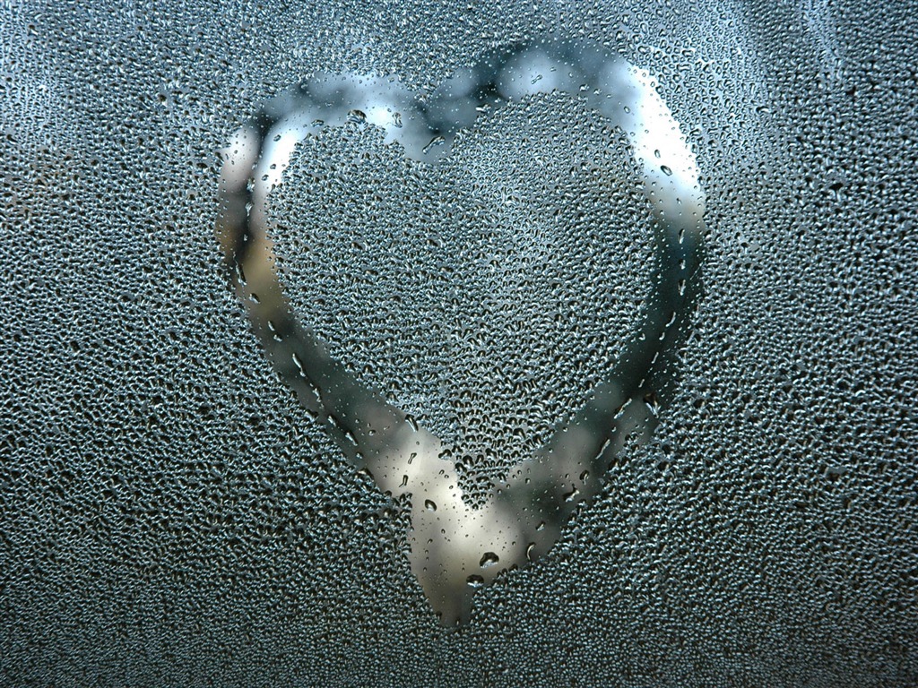 Love heart wallpaper album (3) #11 - 1024x768