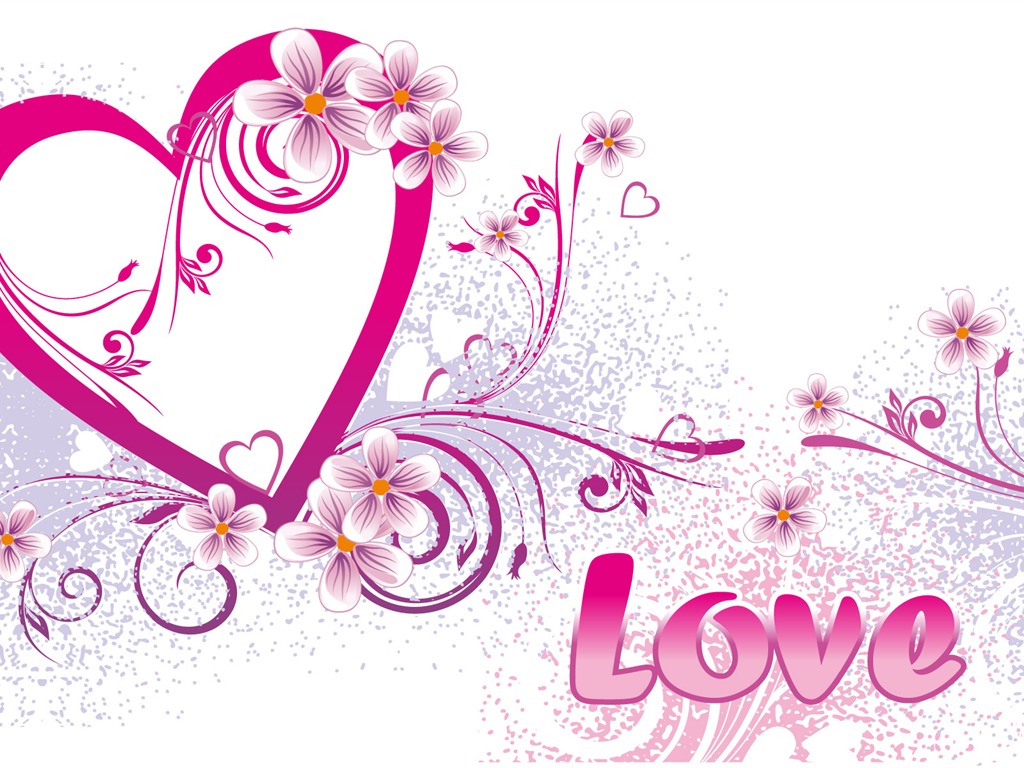 Valentine's Day Love Theme Wallpapers #26 - 1024x768
