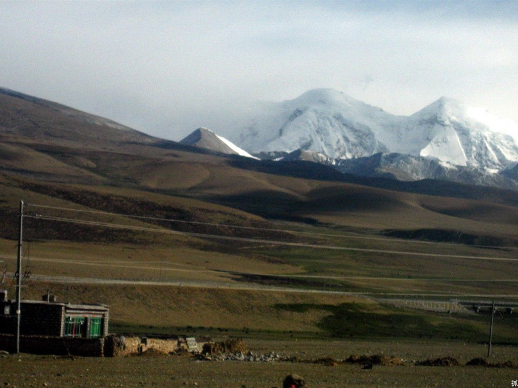 Tibet alba Krajina wallpaper #15 - 1024x768