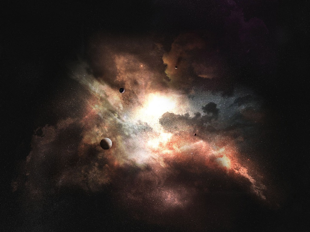 Unendlichen Universums, das schöne Star Wallpaper #23 - 1024x768