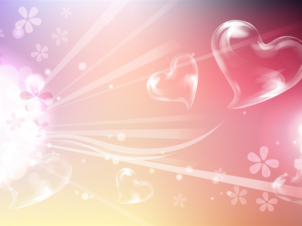 Valentine's Day Love Theme Wallpapers (2) #3 - 1024x768