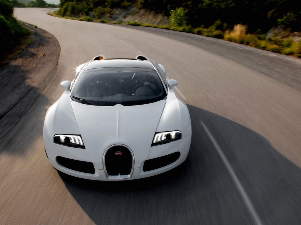 Bugatti Veyron обои Альбом (4) #4 - 1024x768