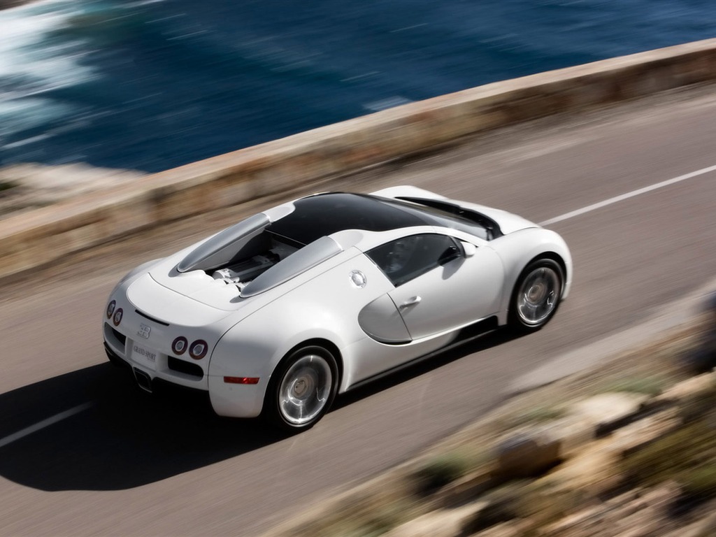 Bugatti Veyron обои Альбом (4) #7 - 1024x768