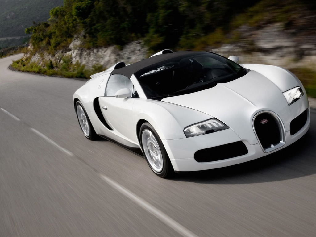Bugatti Veyron обои Альбом (4) #9 - 1024x768