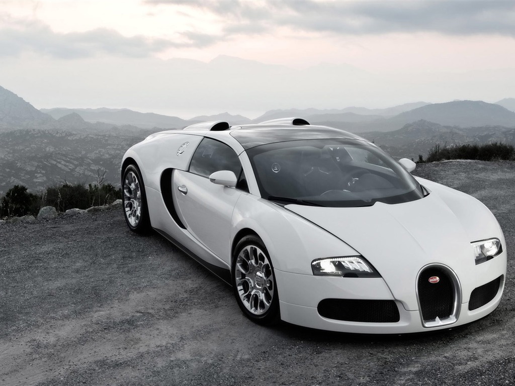 Bugatti Veyron обои Альбом (4) #10 - 1024x768