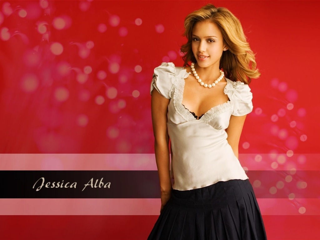 美女 Jessica Alba 杰西卡·奥尔巴 壁纸(八)18 - 1024x768