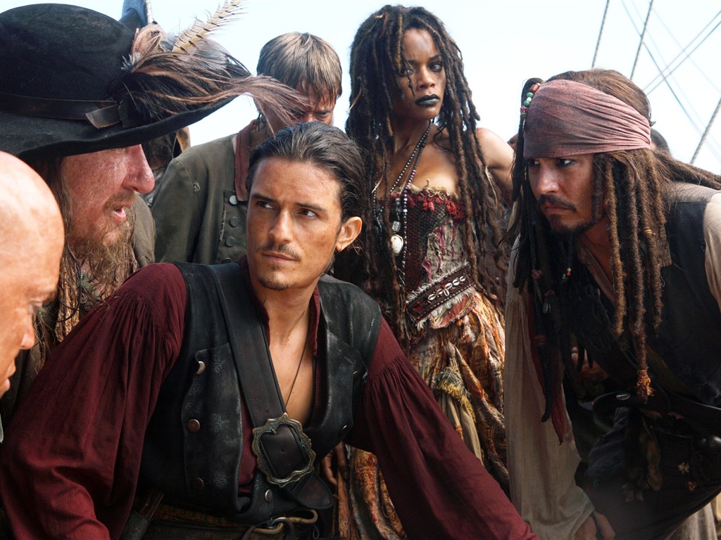 Pirates of the Caribbean 3 HD Wallpapers #16 - 1024x768