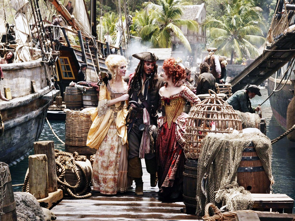 Пираты Карибского моря 3 HD стола #19 - 1024x768
