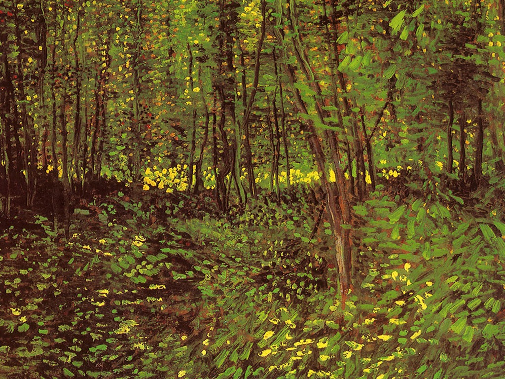 Vincent Van Gogh fondos de escritorio de la pintura (2) #4 - 1024x768