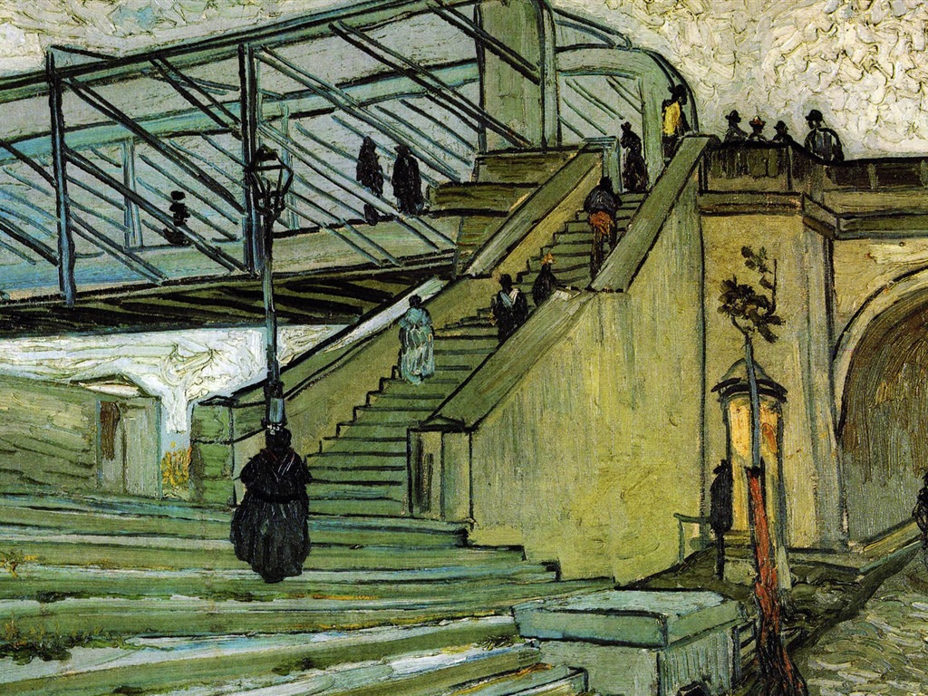 Vincent Van Gogh fondos de escritorio de la pintura (2) #10 - 1024x768