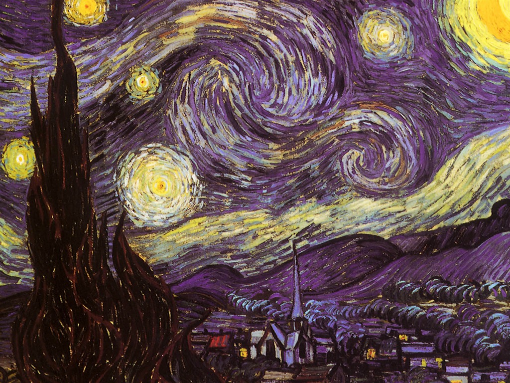 Vincent Van Gogh papier peint peinture (2) #11 - 1024x768