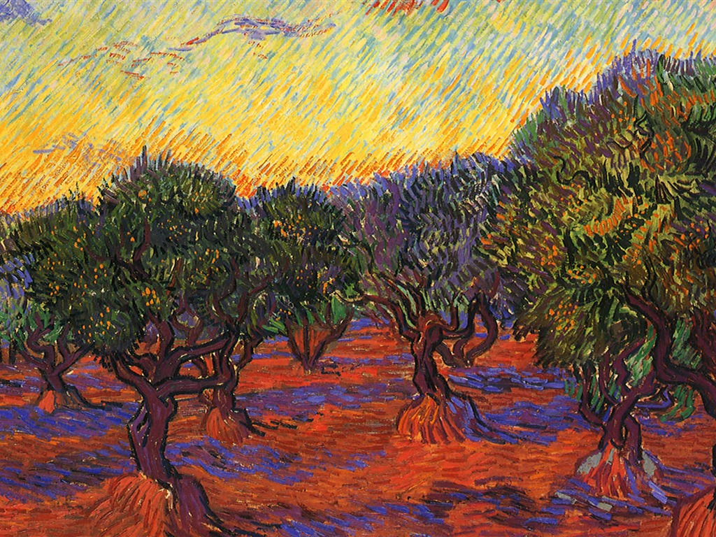 Vincent Van Gogh papier peint peinture (2) #13 - 1024x768