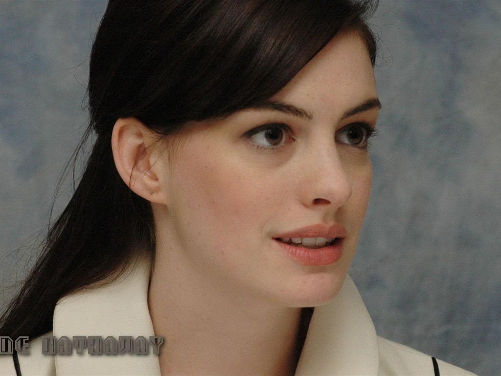Anne Hathaway 安妮·海瑟薇 美女壁纸9 - 1024x768