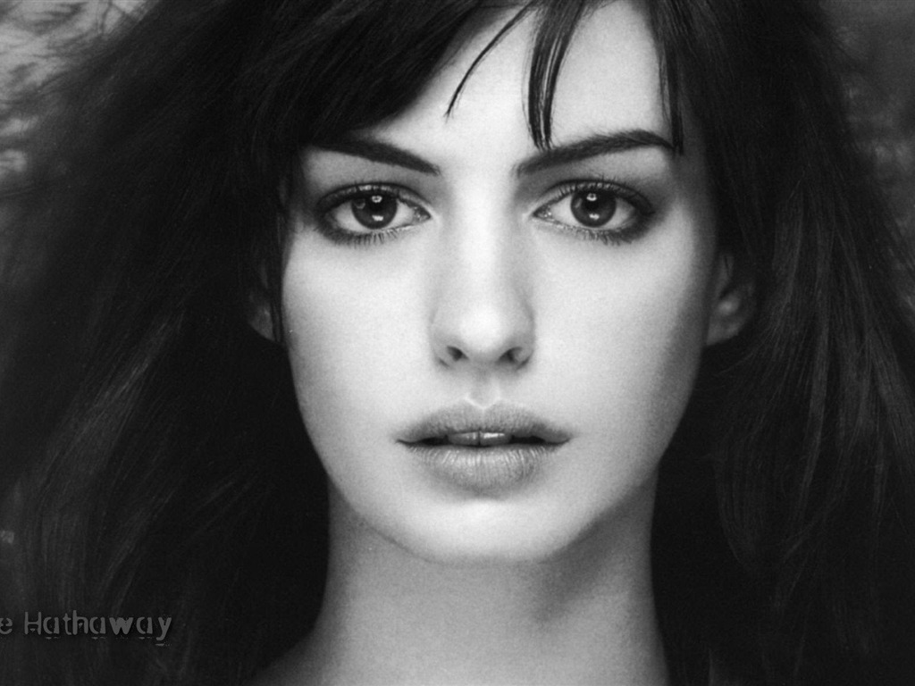 Anne Hathaway 安妮·海瑟薇 美女壁纸15 - 1024x768
