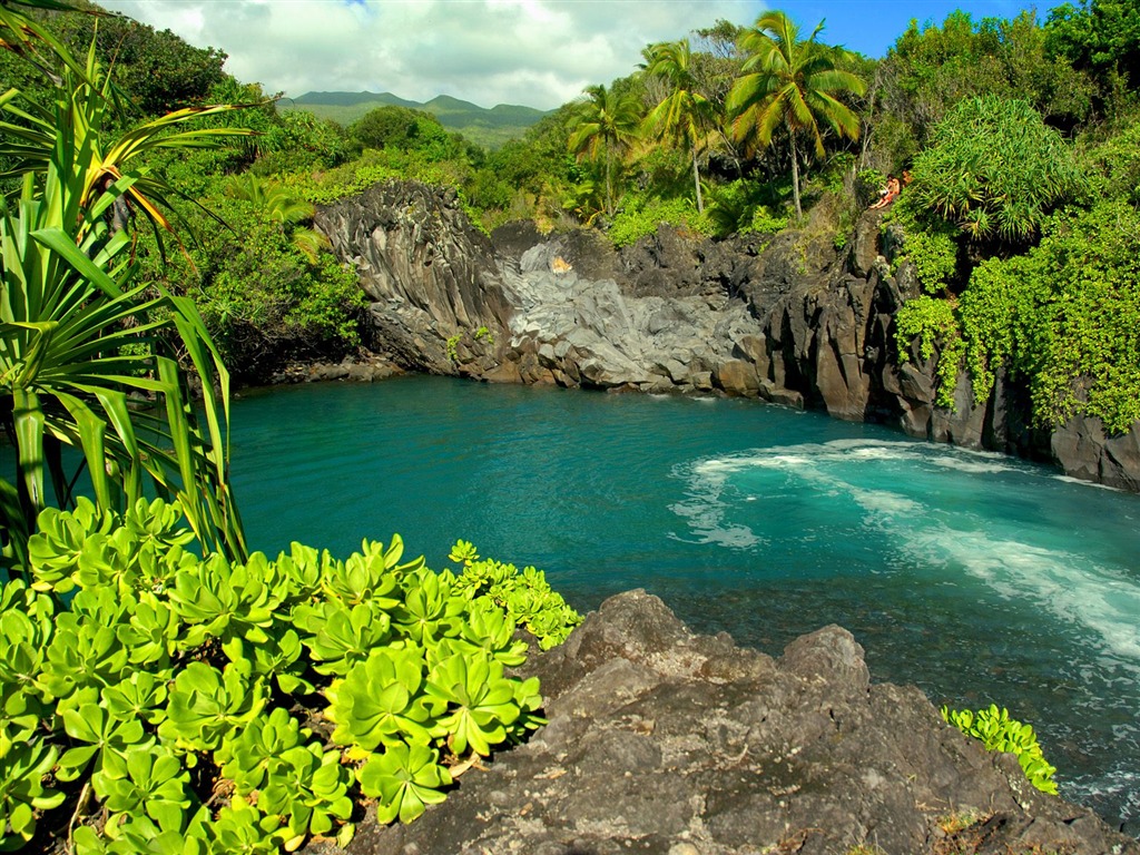 Wunderschöne Landschaft von Hawaii Wallpaper #16 - 1024x768