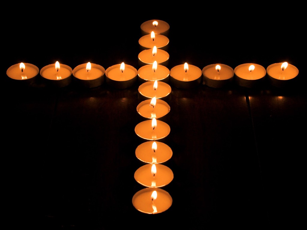 svíčkami tapetu (2) #7 - 1024x768