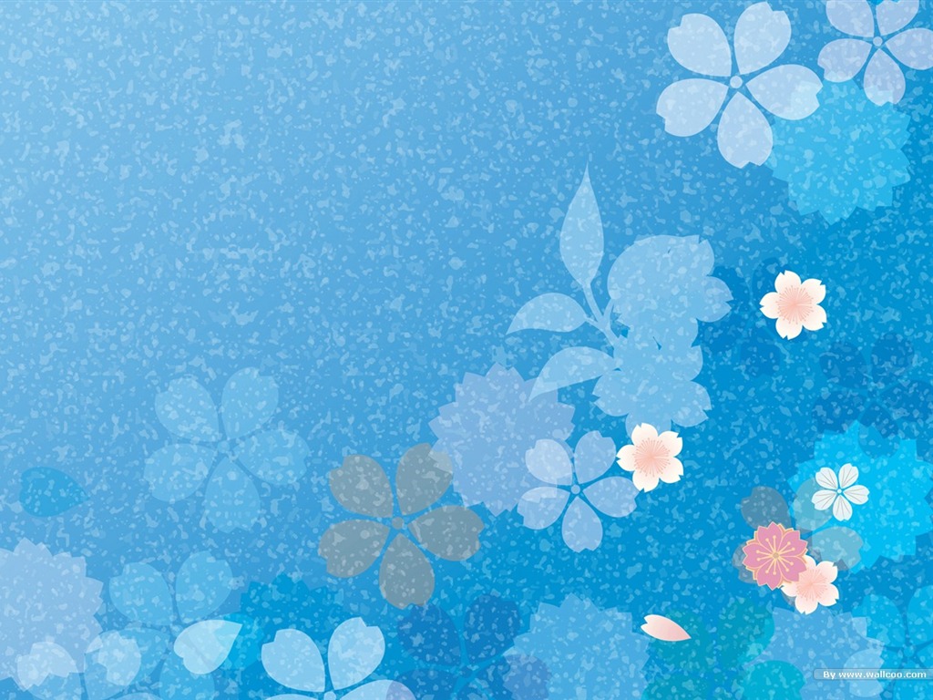 일본 스타일의 벽지 패턴 및 색상 #6 - 1024x768