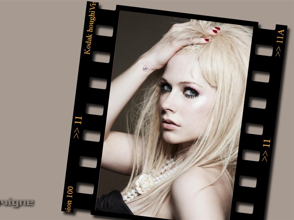Avril Lavigne 艾薇兒·拉維妮美女壁紙 #29 - 1024x768