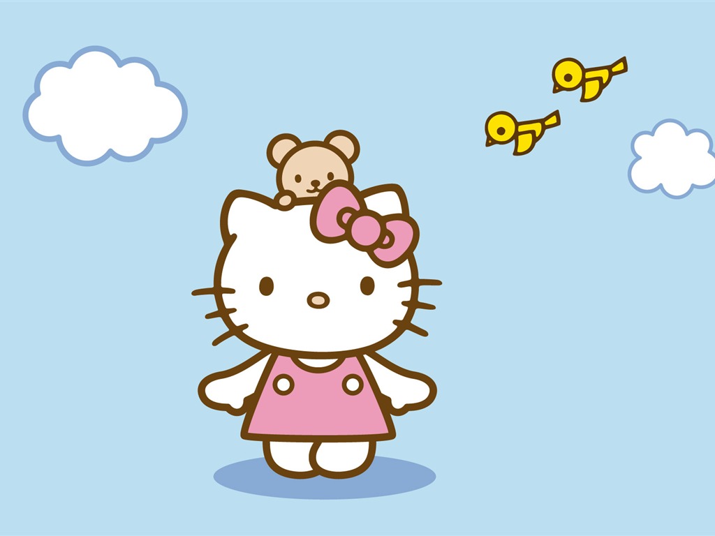 HelloKitty 바탕 화면 (1) #11 - 1024x768