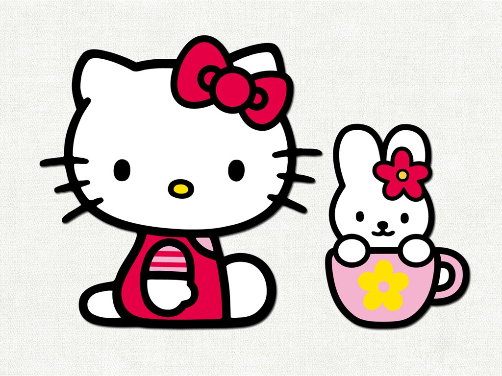 HelloKitty 바탕 화면 (1) #15 - 1024x768