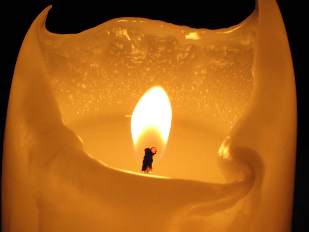 Candlelit wallpaper (4) #16 - 1024x768