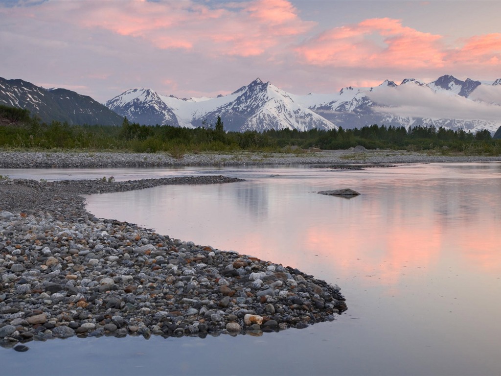 Fondos de escritorio de paisajes de Alaska (2) #7 - 1024x768