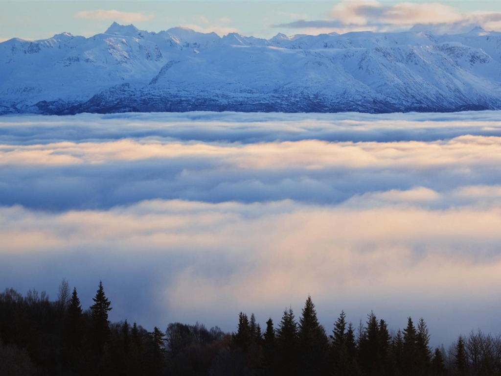 Fondos de escritorio de paisajes de Alaska (2) #13 - 1024x768