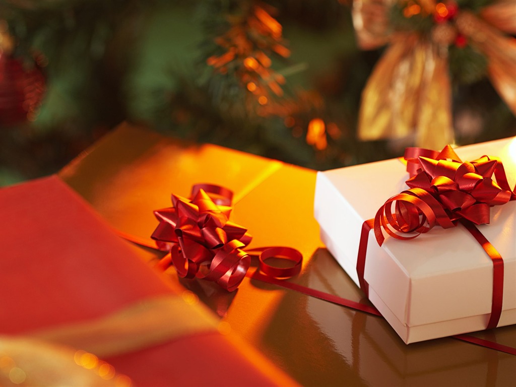 Fondos de escritorio de Navidad de regalo (2) #2 - 1024x768