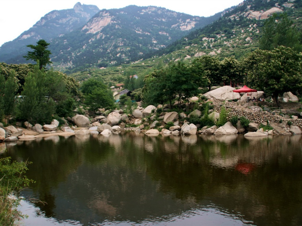 Lugar de nacimiento de montaña Song (Minghu obras Metasequoia) #1 - 1024x768