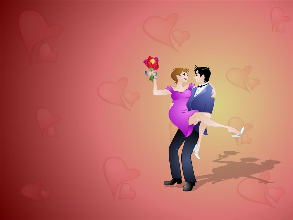 Valentine's Day Theme Wallpapers (3) #24 - 1024x768
