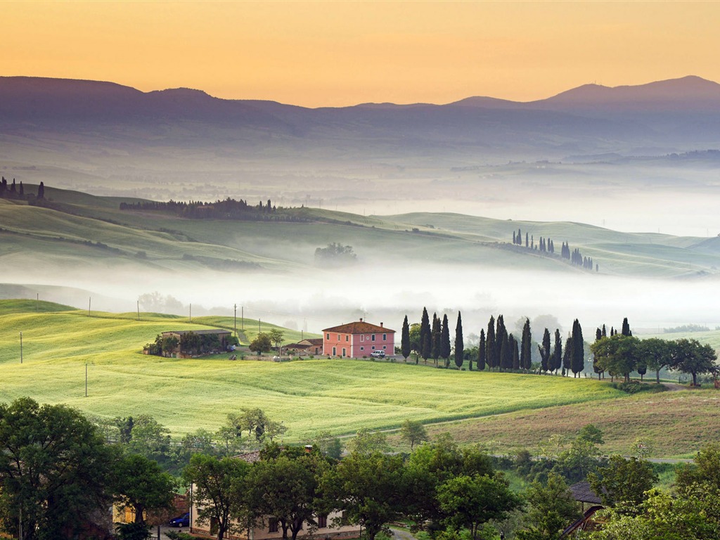 Fond d'écran paysage italien (1) #20 - 1024x768
