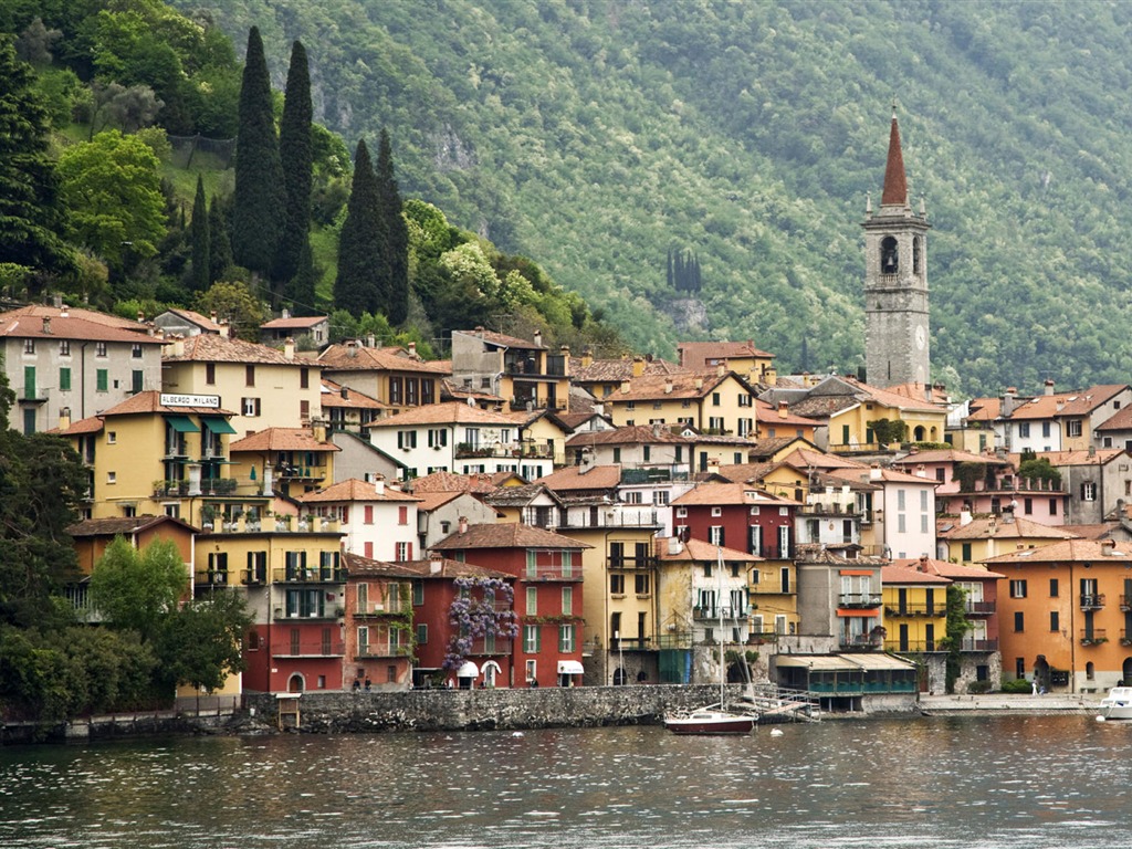 Итальянский пейзаж обои (2) #15 - 1024x768