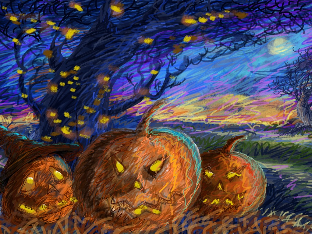 Halloween Theme Wallpapers (5) #2 - 1024x768