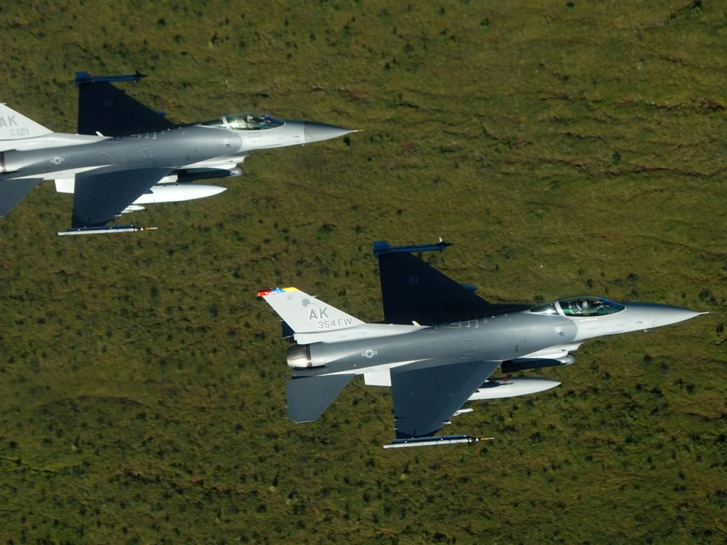 HD обои военных самолетов (9) #6 - 1024x768