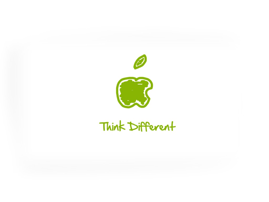 Apple Thema Tapete Album (7) #11 - 1024x768