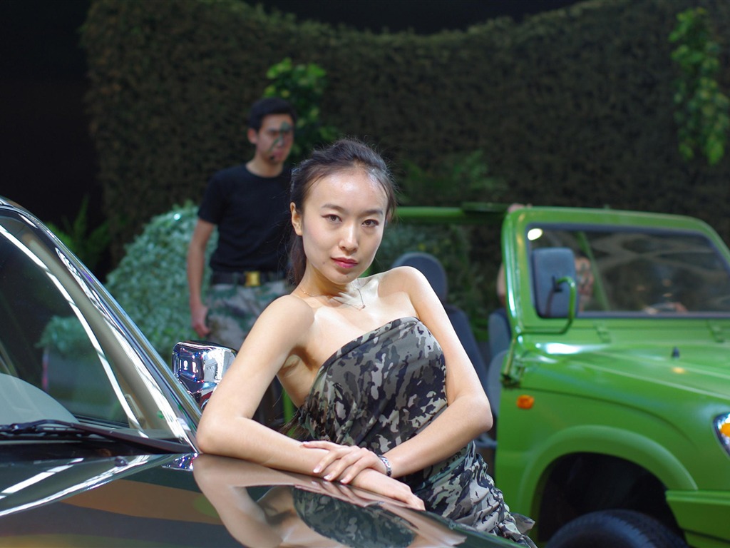 2010北京車展 美女 (michael68作品) #14 - 1024x768