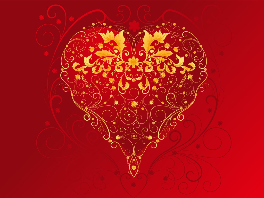 Valentinstag Theme Wallpaper (6) #18 - 1024x768