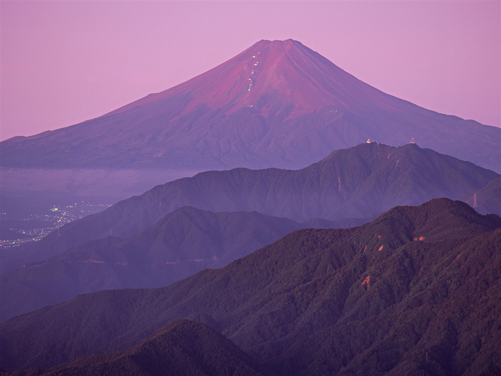 Mount Fuji, Japonsko tapety (1) #5 - 1024x768