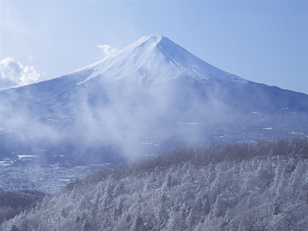 Mount Fuji, Japonsko tapety (1) #6 - 1024x768