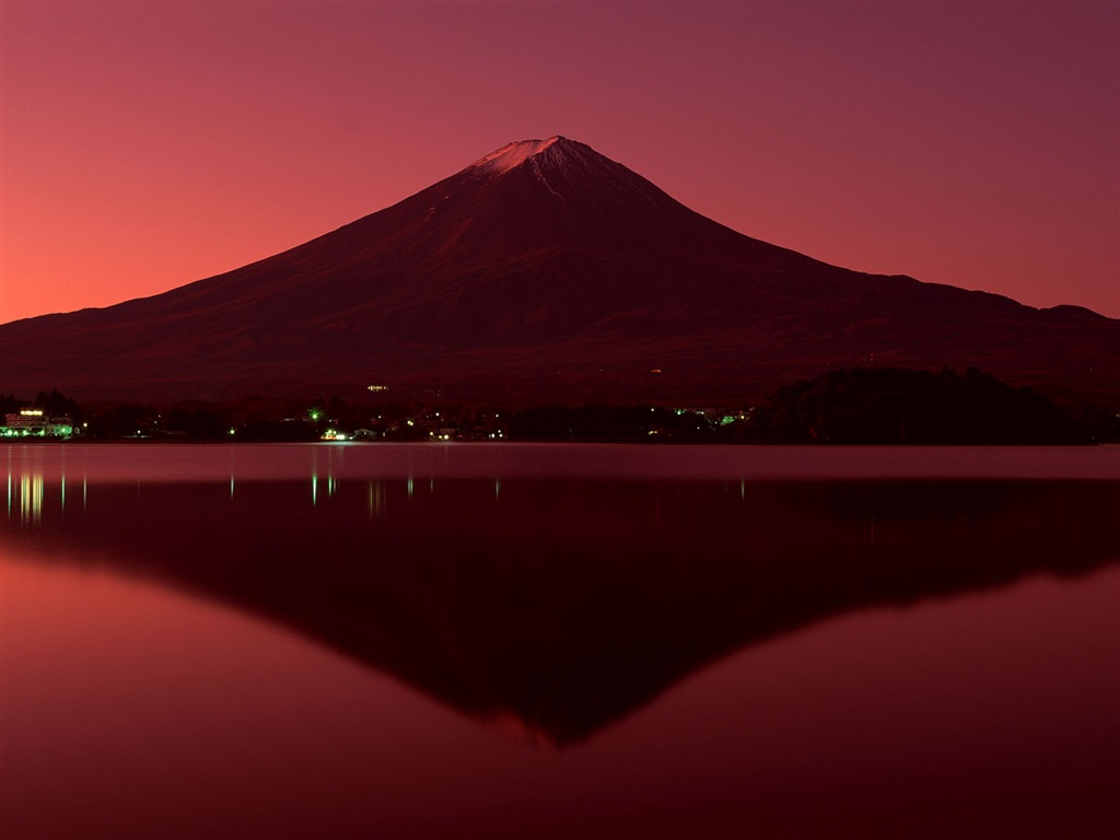 Гора Фудзи, Япония обои (1) #11 - 1024x768