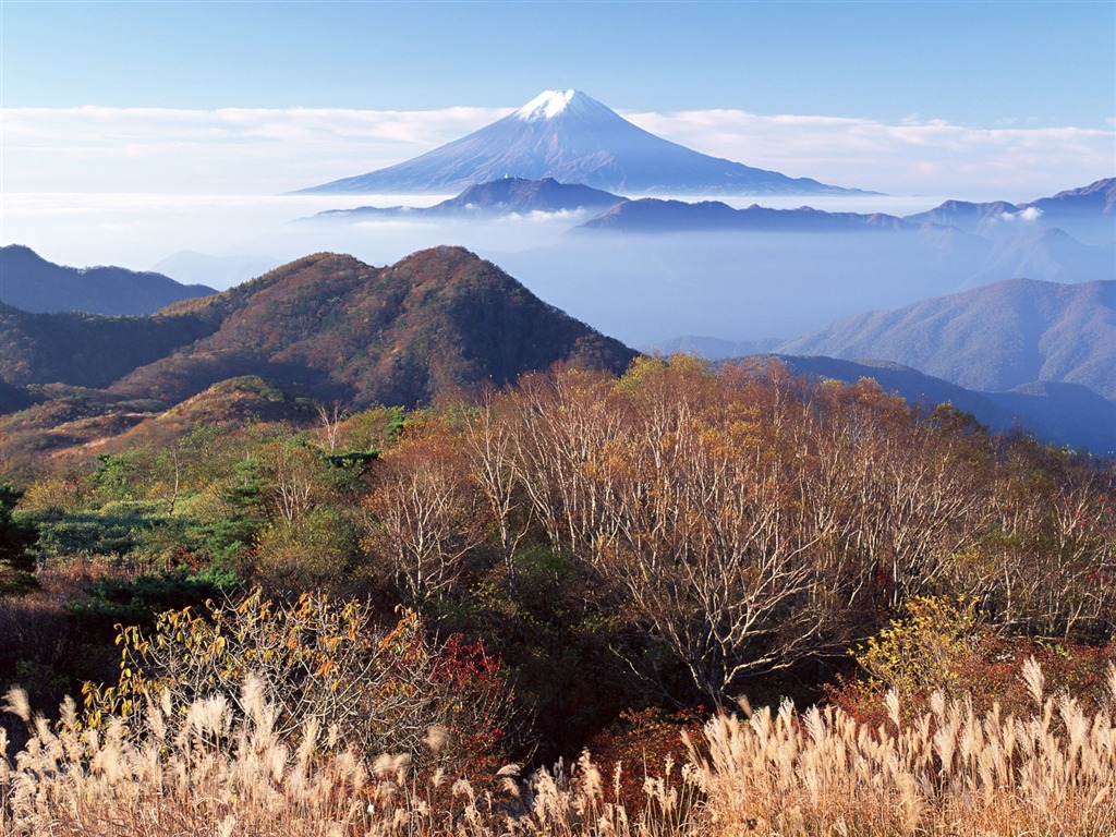 Mount Fuji, Japonsko tapety (1) #17 - 1024x768
