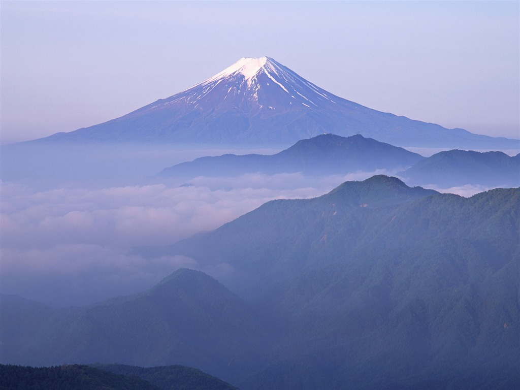 Mount Fuji, Japan wallpaper (1) #19 - 1024x768