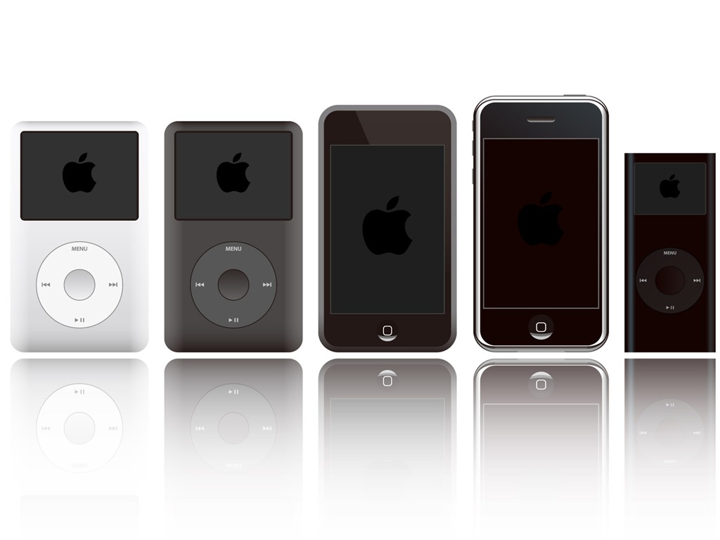 Apple темы обои альбом (11) #10 - 1024x768